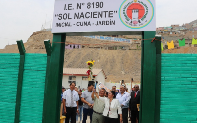 INAUGURAN CERCO PERIMÉTRICO EN LA I.E.I 8190 SOL NACIENTE