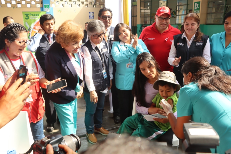 SE INICIA VACUNACIÓN CONTRA POLIO Y SARAMPIÓN EN COLEGIOS DE NIVEL INICIAL