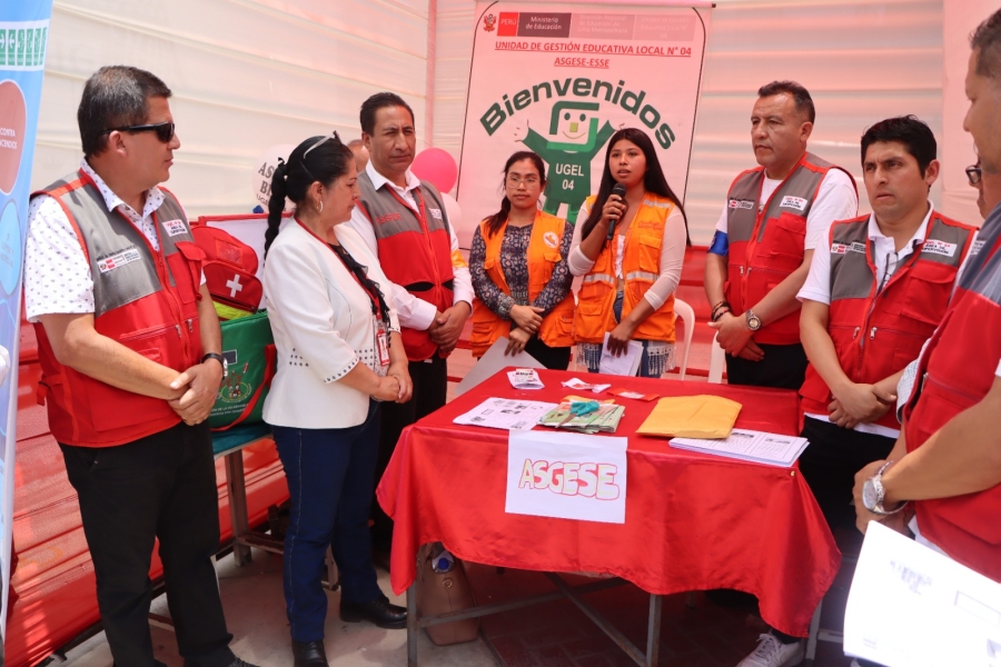 SE REALIZA PRIMERA EXPO FERIA EDUCATIVA POR EL BIAE 2023 EN CARABAYLLO