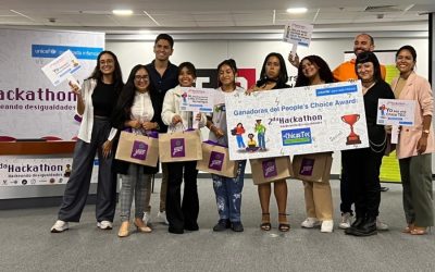 CHICAS TEC DE UGEL 04 PARTICIPAN DE SEGUNDA HACKATON: “HACKEANDO DESIGUALDADES” ORGANIZADO POR UNICEF