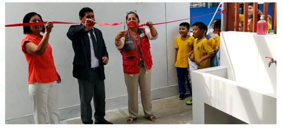 I.E 5171 TÚPAC AMARU II INAUGURA MODERNOS SERVICIOS HIGIÉNICOS PARA NIVEL PRIMARIA
