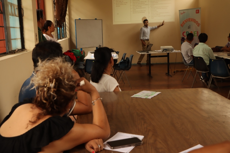 ESPECIALISTAS DE AGEBRE Y ASGESE FORTALECEN CAPACIDADES SOBRE CÓMO RESPONDER ANTE CASOS DE EMERGENCIAS