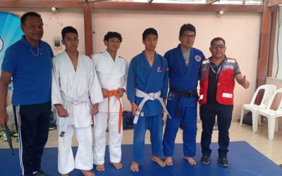 TRAS ARDUA DISPUTA, ESTUDIANTES CLASIFICAN A ETAPA DRELM, EN DISCIPLINA DE JUDO