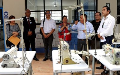 CETPRO JUANA CUADROS DONA EQUIPOS A I.E AUGUSTO B. LEGUÍA Y ADQUIERE MODERNAS HERRAMIENTAS DE FORMACIÓN TÉCNICA