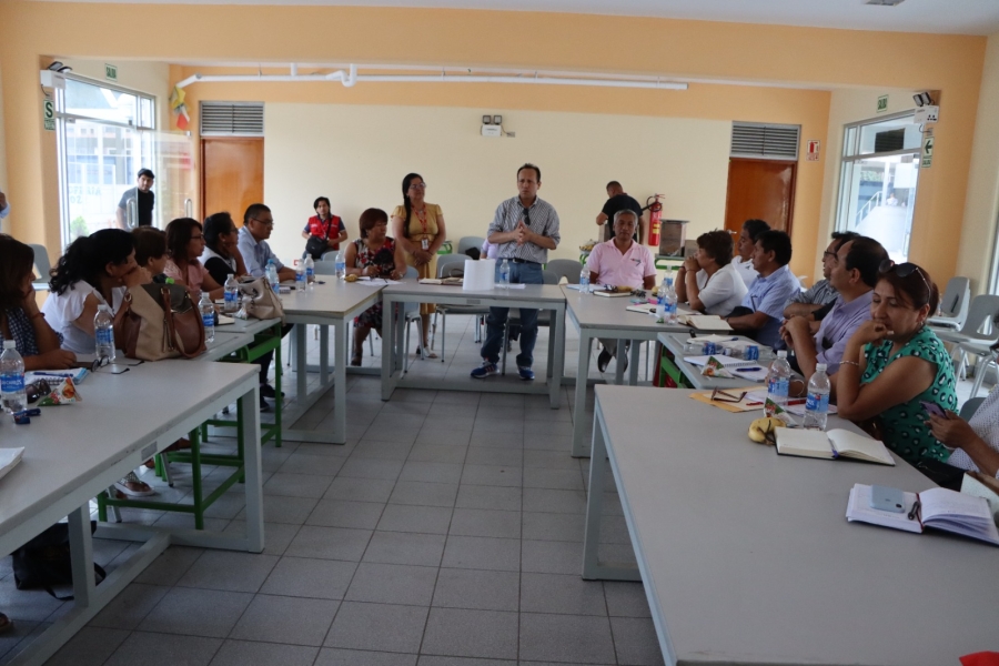 DIRECTOR DE DRELM PARTICIPA EN PRIMERA REUNION DE COORDINADORES DE REI DE UGEL04