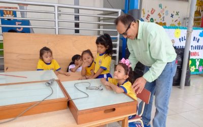 I.E.I NIÑO JESÚS I DE PUENTE PIEDRA RECIBE DONATIVO DE COLEGIOS PRIVADOS, GESTIONADO POR DIRECTOR DE LA DRELM