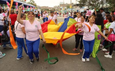 COLORIDO PASACALLE POR EL 92 ANIVERSARIO DEL NIVEL INICIAL EN NUESTRA JURISDICCIÓN