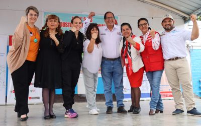 DELEGACIONES EXTRANJERAS VISITAN EXPERIENCIA EXITOSA DE ESCUELAS SOSTENIBLES EN I.E. N° 5173 GUSTAVO MOHME – PTE. PIEDRA