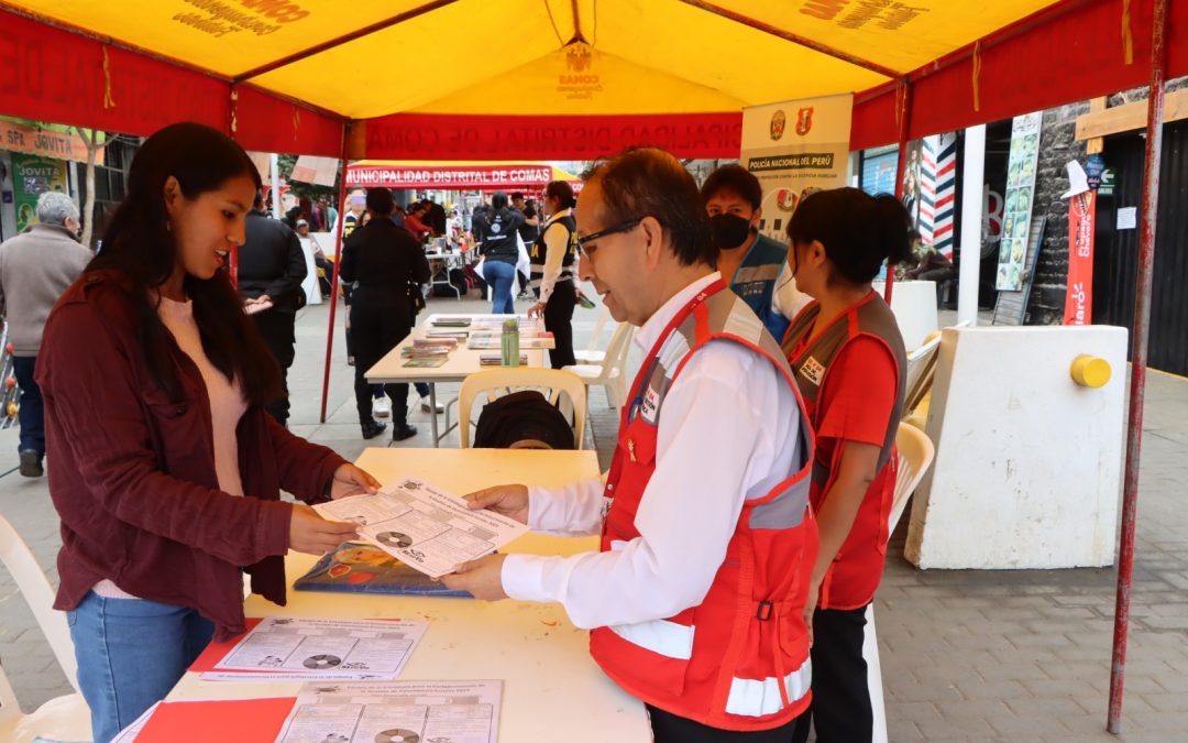 PRESENTES EN FERIA COMUNITARIA PARA PREVENIR VIOLENCIA CONTRA LA MUJER Y GRUPOS VULNERABLES
