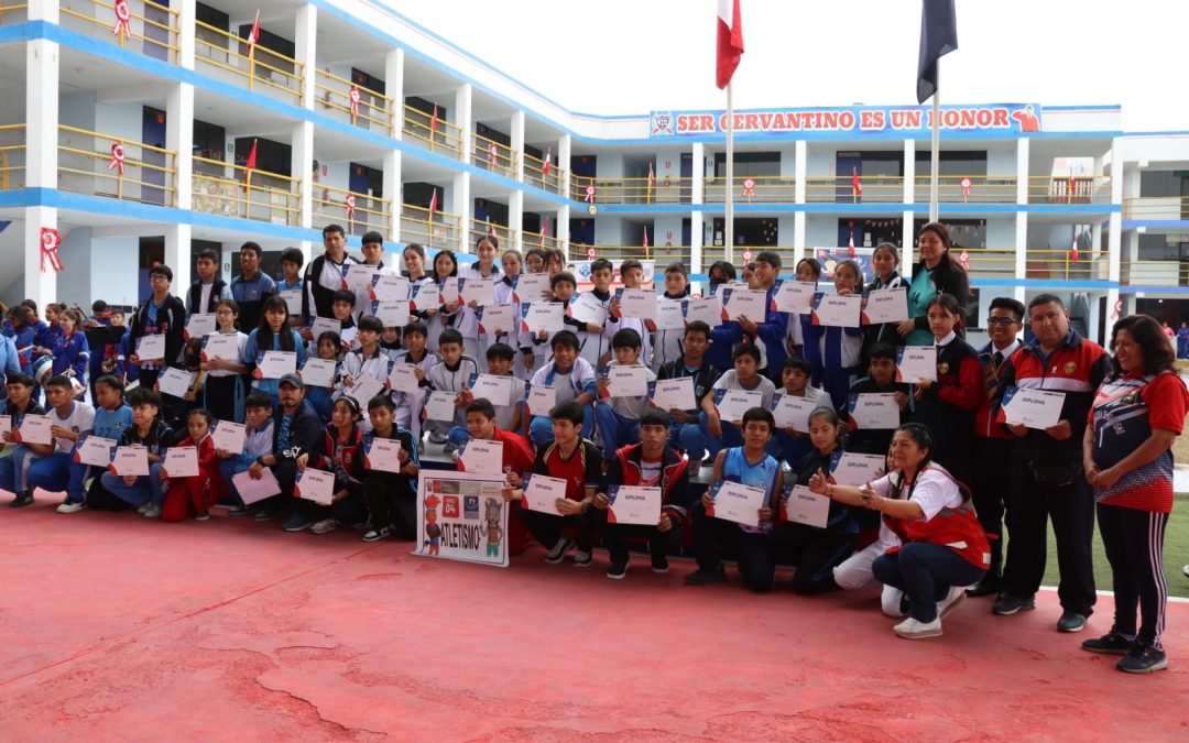 SE PREMIAN A ESTUDIANTES GANADORES DE JEDP 2023 – ETAPA UGEL