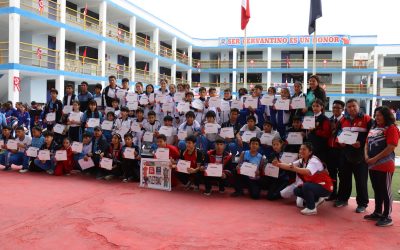 SE PREMIAN A ESTUDIANTES GANADORES DE JEDP 2023 – ETAPA UGEL