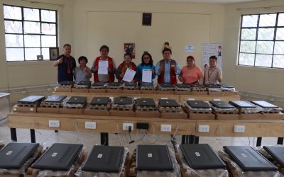 IE 3512 DE CARABAYLLO RECIBE DONACIÓN DE MATERIAL PARA EQUIPAR AULAS AIP