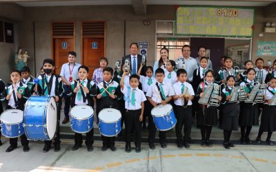 I.E. 8190 SOL NACIENTE DE CARABAYLLO RECIBE INSTRUMENTOS MUSICALES GRACIAS AL PROYECTO + INCLUSIÓN DE UNICEF