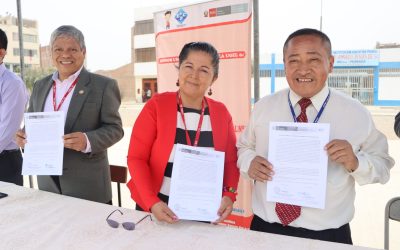 UGEL 04 ENTREGA TERRENO DE MÁS DE 4 MIL METROS PARA FUNCIONAMIENTO DE ANEXO DE CETPRO JUANA CUADROS RIVERA