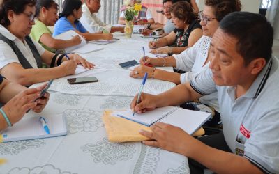 DIRECTIVOS DE CETPRO COORDINAN ACCIONES PARA LOGRAR EXITOSO CIERRE DE AÑO LECTIVO