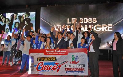 CINCO IIEE DE NUESTRA JURISDICCIÓN GANARON CONCURSO EDUCATIVO “CONSTRUYENDO CIUDADANÍA”