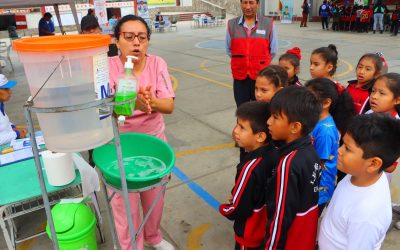 COMUNIDAD EDUCATIVA DE IE 3055 TUPAC AMARU PARTICIPA EN CAMPAÑA DE SALUD INTEGRAL