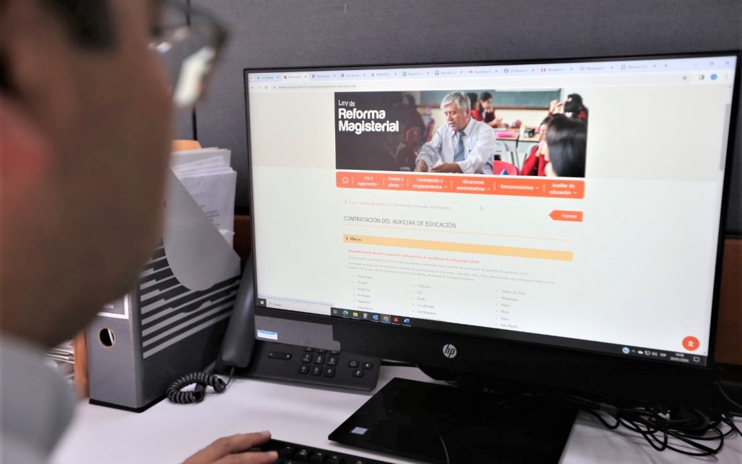 CONOCE CÓMO POSTULAR AL PROCESO DE CONTRATACIÓN DE AUXILIARES DE EDUCACIÓN