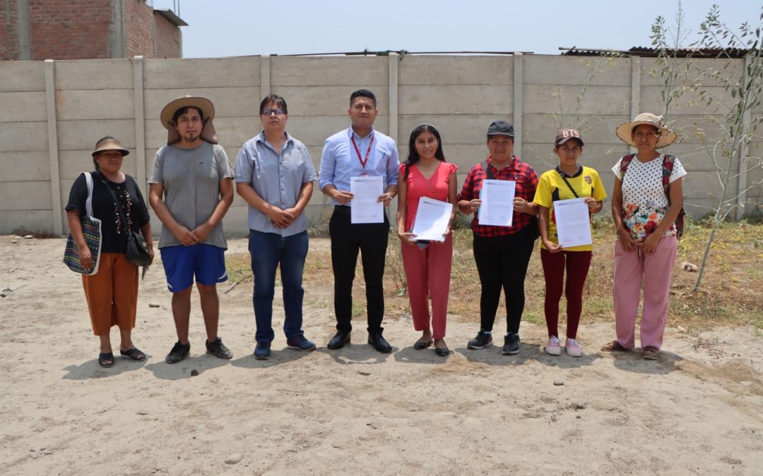 UGEL 04 ENTREGA TERRENO DE MÁS DE 500 M2 PARA REUBICACIÓN DE IEI 365 “LA MOLINA”