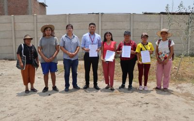 UGEL 04 ENTREGA TERRENO DE MÁS DE 500 M2 PARA REUBICACIÓN DE IEI 365 “LA MOLINA”