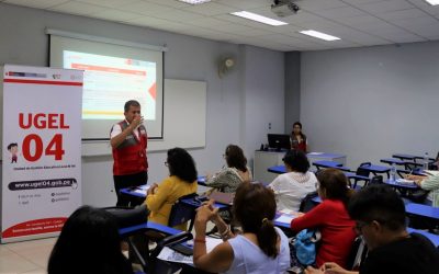 ASGESE BRINDA ASISTENCIA TÉCNICA A DIRECTIVOS DE II.EE PÚBLICAS DE UGEL 04