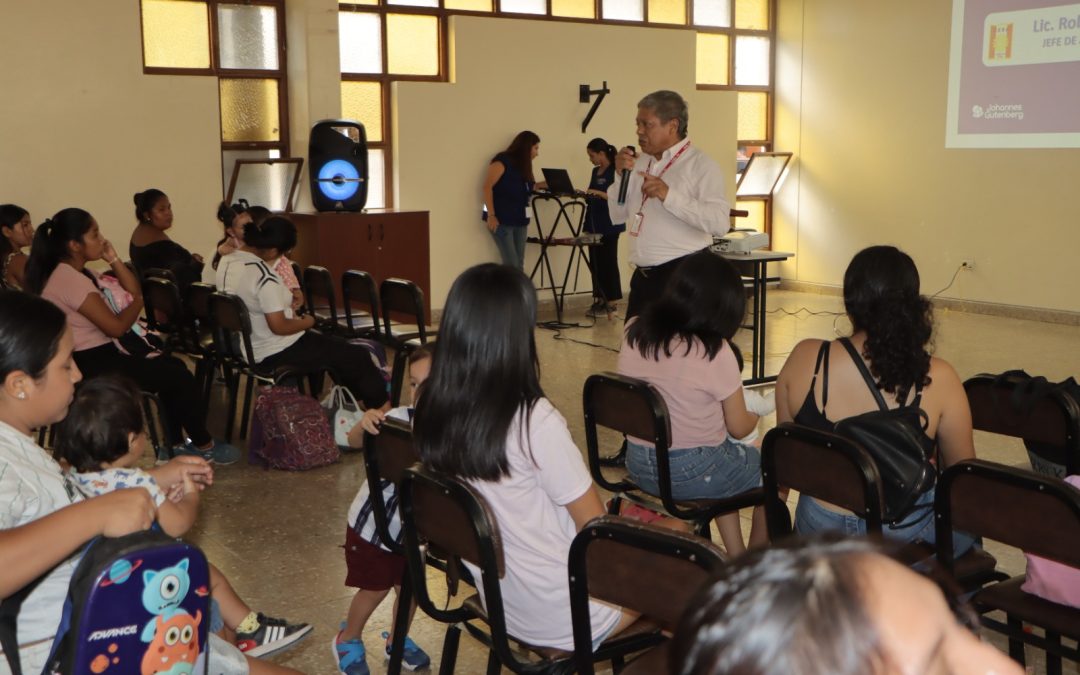 EN AMBIENTE EMOTIVO SE INICIA AÑO ESCOLAR DE PROGRAMA MAMITAS