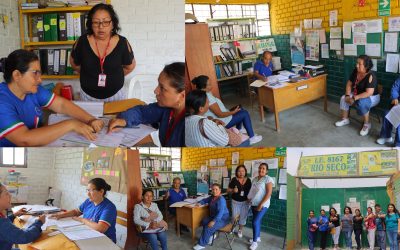 ESPECIALISTAS DE AGEBRE REALIZAN MONITOREO Y ACOMPAÑAMIENTO EN II.EE. PARA GARANTIZAR AÑO ESCOLAR EXITOSO