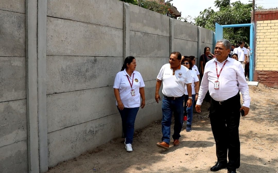 SE INAUGURA CERCO PERIMÉTRICO DE CETPRO EL PROGRESO II SECTOR EN COMAS