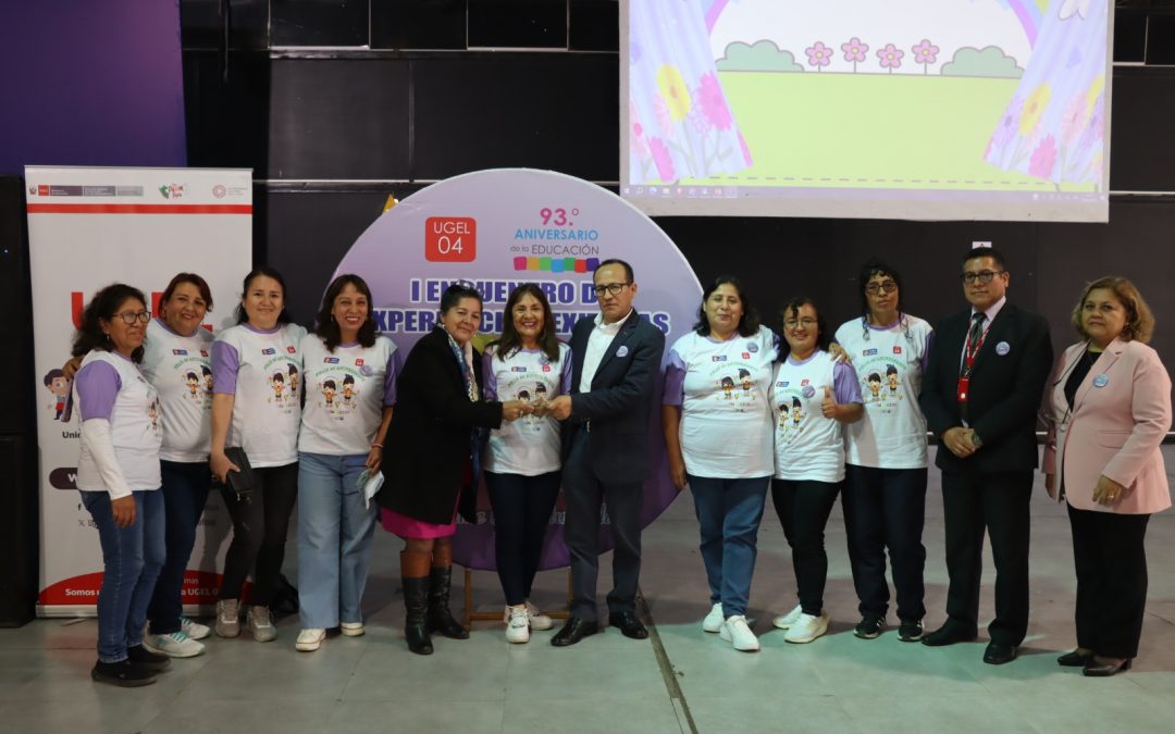 EN 93 ANIVERSARIO DE EDUCACIÓN INICIAL, SE REALIZA I ENCUENTRO DE EXPERIENCIAS PEDAGÓGICAS EXITOSAS