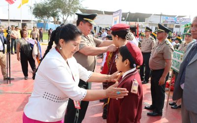 POLICÍAS ESCOLARES Y BAPES JURAMENTAN EN EMOTIVO ACTO PROTOCOLAR