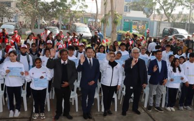 PROYECTO AULA MÓVIL CONCLUYE CON ÉXITO EN IE MARÍA PARADO DE BELLIDO DE CARABAYLLO