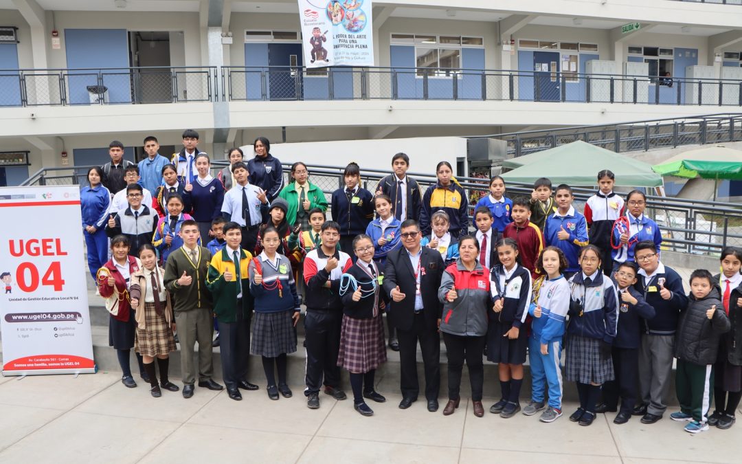 ELIGEN COMITÉS DE LÍDERES ESTUDIANTILES DE UGEL 04