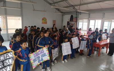 PROMESA CUMPLIDA: UGEL 04 INAUGURA MÓDULO EDUCATIVO EN IE LUIS ALBERTO SANCHEZ DE COMAS