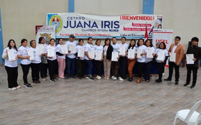 ESTUDIANTES DE CETPRO RECIBEN CERTIFICADO DE COMPETENCIAS LABORALES A NOMBRE DE LA UNMSM