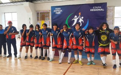 EQUIPO DE FUTSAL DE IE ESTHER FESTINI, CAMPEÓN REGIONAL EN JEDP 2024