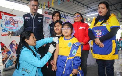 SE INICIA CAMPAÑA DE VACUNACIÓN CONTRA EL SARAMPIÓN EN IE: «LO VACUNO, LO PROTEJO”