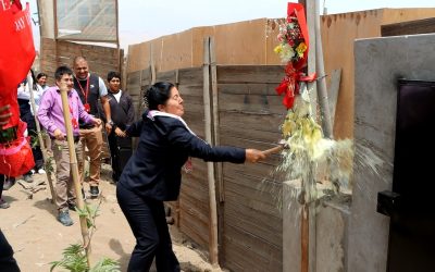 SE INSTALA ENERGÍA ELÉCTRICA EN 18 MÓDULOS PREFABRICADOS DE IE. 898-8193 VILLAS DE ANCÓN