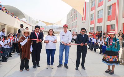 SE INAUGURA IE BICENTENARIO 3088 VISTA ALEGRE