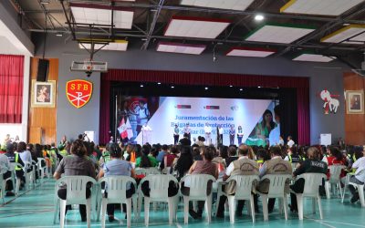 GRAN NÚMERO DE PADRES DE FAMILIA JURAMENTARON COMO BRIGADAS DE AUTOPROTECCIÓN ESCOLAR (BAPE) EN LIMA METROPOLITANA