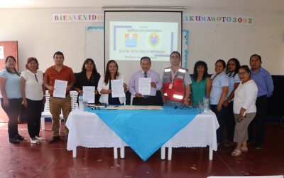 ESTUDIANTES DE IE KUMAMOTO I ACCEDERÁN A DOBLE CERTIFICACIÓN GRACIAS A CONVENIO CON CETPRO JUANA IRIS CUADROS