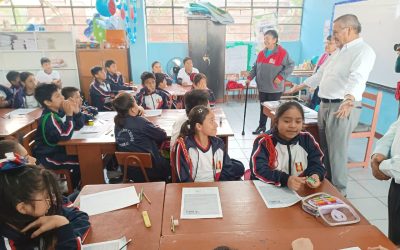 ESTUDIANTES DE PRIMARIA DE IE ESTADOS UNIDOS RECIBEN CLASES PRESENCIALES TEMPORALES EN IE. 8162