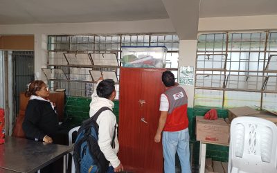 CONTINÚA EVALUACIÓN DE RIESGO E INFRAESTRUCTURA EN IIEE PÚBLICAS AFECTADAS POR EL SISMO  