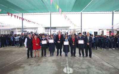 Estudiantes de  I.E. Torre Blanca juramentan como primeros Jueces de Paz Escolares de Lima Norte