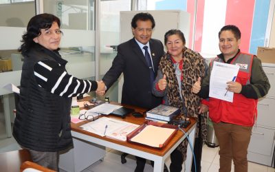 SE OFICIALIZA ACUERDO PARA REUBICACIÓN TEMPORAL DE IE 3059 REPÚBLICA DE ISRAEL