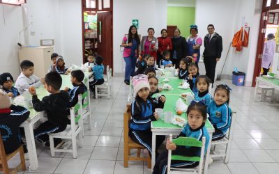SE INICIA PROGRAMA PILOTO “WASI MIKUNA” DESAYUNO EN MI COLE EN UGEL 04