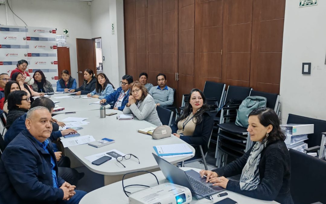 MINEDU Y UGEL 04 COORDINAN ACCIONES PARA PRÓXIMA ENLA 2025