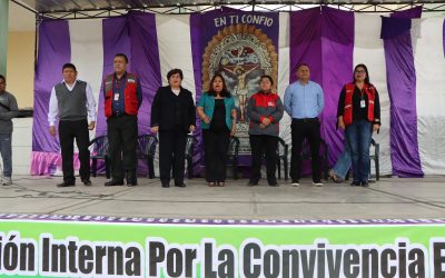 UGEL 04 IMPULSA MOVILIZACIÓN INTERNA POR LA CONVIVENCIA ESCOLAR “UN PERÚ UNIDO EMPIEZA CONTIGO