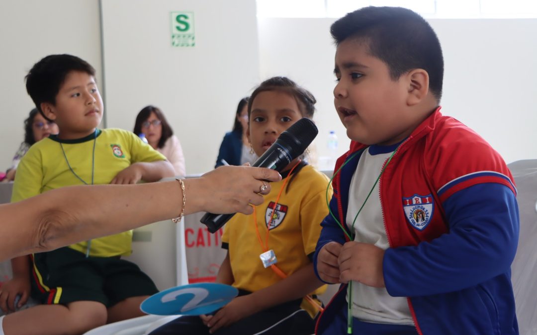 ESTUDIANTES DE INICIAL DEMUESTRAN TALENTO EN II CONCURSO EDUCATIVO “LA ESCUELA QUE MÁS LEE”