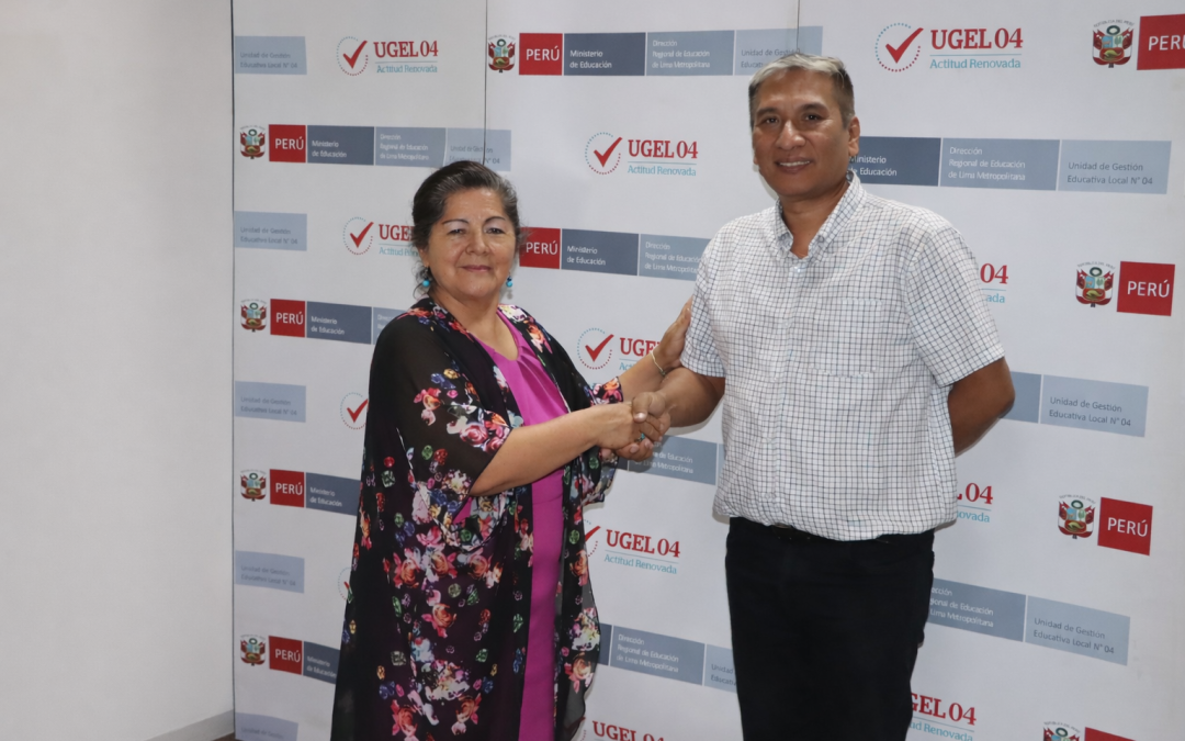        UGEL 04 JURAMENTA AL NUEVO COORDINADOR GENERAL DE LAS REI 2026