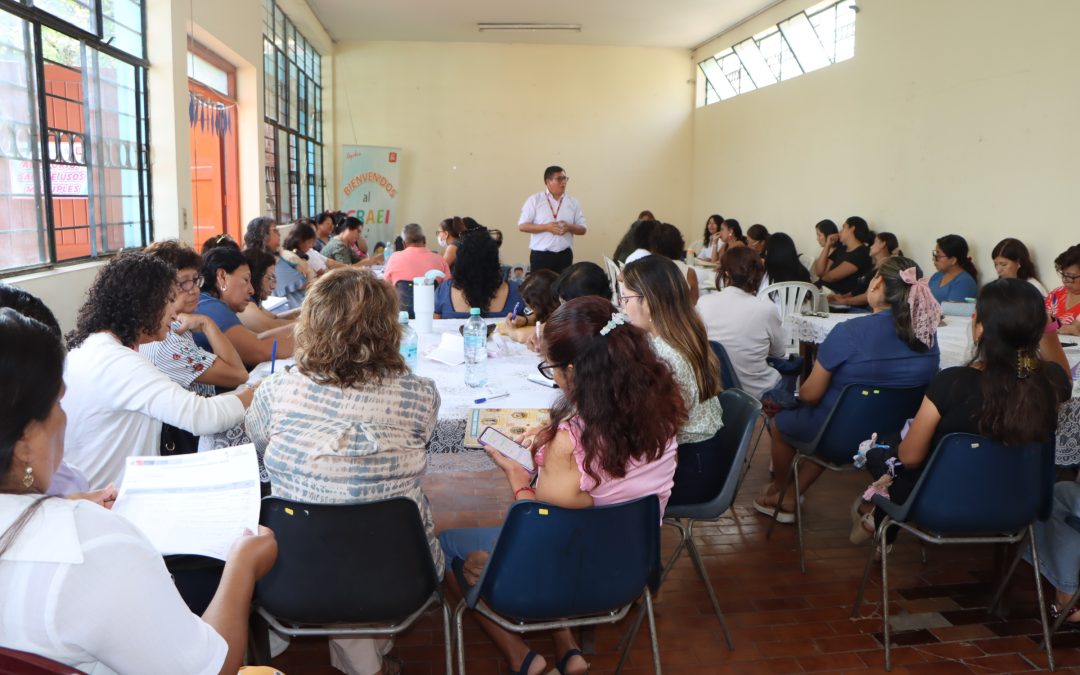 REPRESENTANTES DE 355 PRONOEI RECIBEN ASISTENCIA TÉCNICA DE LA UGEL 04